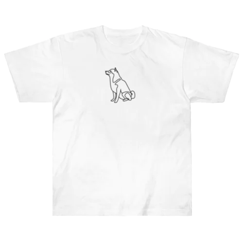 柴犬トレジャーズ　ブラック Heavyweight T-Shirt