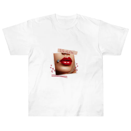 "Silk Lips" Heavyweight T-Shirt