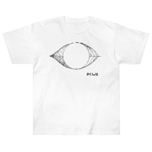 ミモリラジオ_黒ロゴ〈PCWE23W〉 Heavyweight T-Shirt