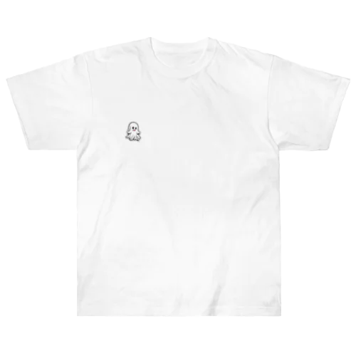 White ghost Heavyweight T-Shirt