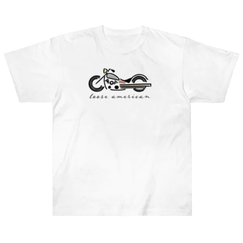 ゆるいアメリカン ヘビーウェイトTシャツ