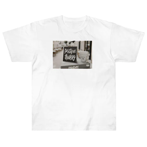 "Positive Thinking" Heavyweight T-Shirt