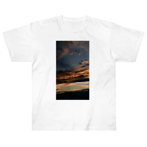 夕焼け＠葉山 Heavyweight T-Shirt