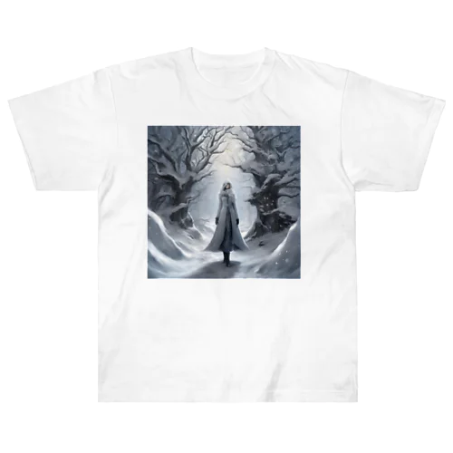 雪の魔女 ヘビーウェイトTシャツ