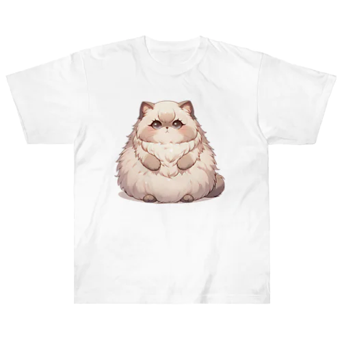 うちの猫がちょっとぽっちゃりしてきました。 Heavyweight T-Shirt