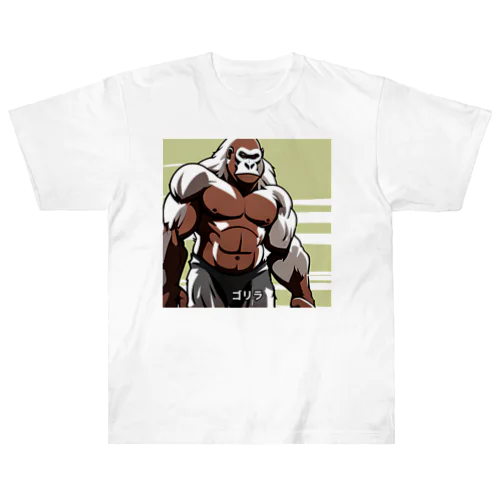 男気ゴリラ Heavyweight T-Shirt