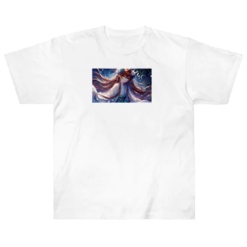 「星屑の舞う森の守り手」 Heavyweight T-Shirt