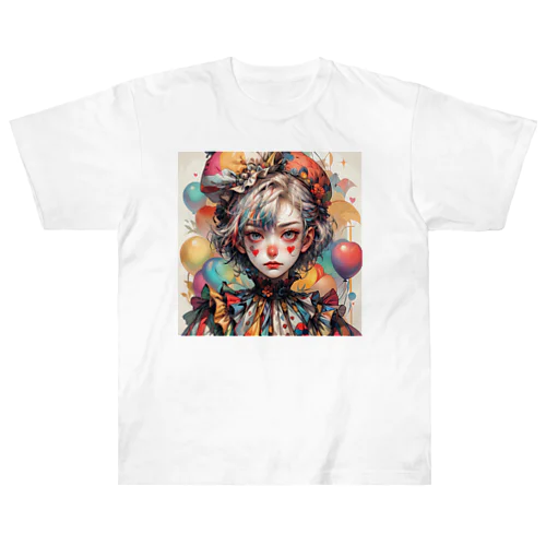 JK-005 Pierrot girl Heavyweight T-Shirt