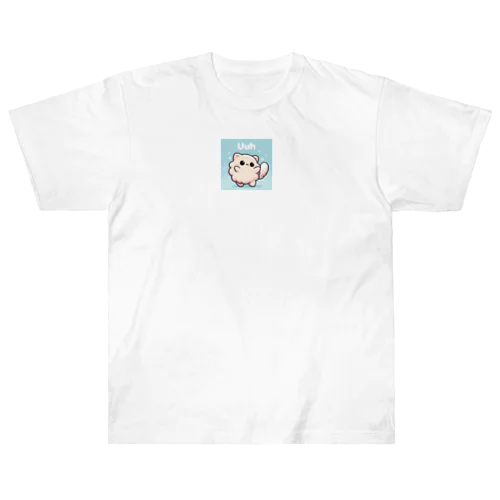 ふわもふ猫Uuh Heavyweight T-Shirt