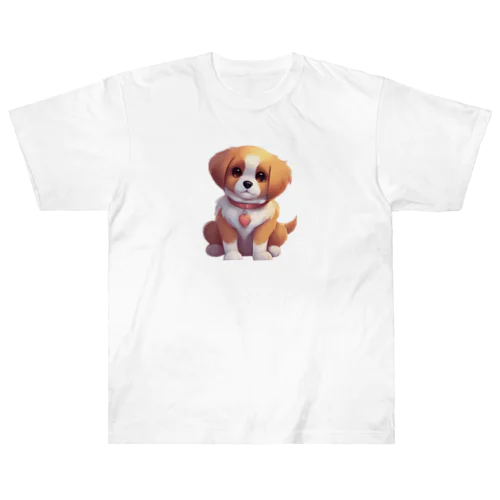 優しい愛犬 ヘビーウェイトTシャツ