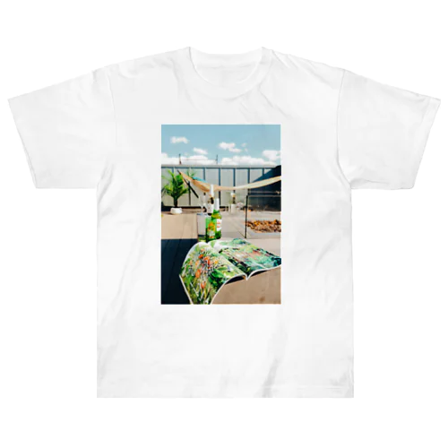 ルーフトップの風景 Heavyweight T-Shirt