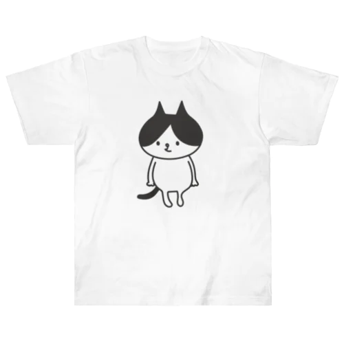 ハチワレキャット Heavyweight T-Shirt