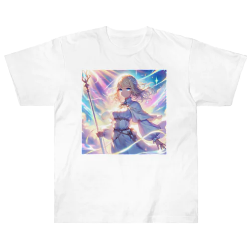 天空の女勇者 Heavyweight T-Shirt