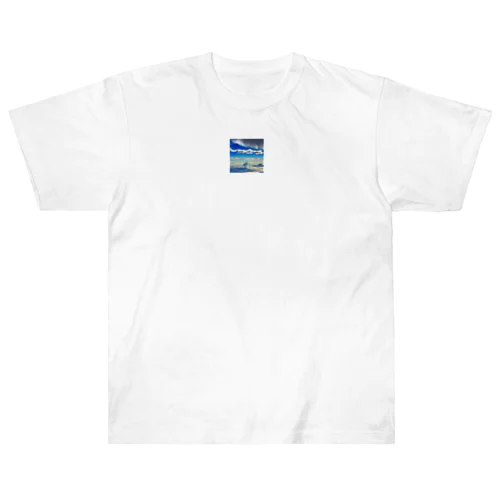 青空爽快 Heavyweight T-Shirt