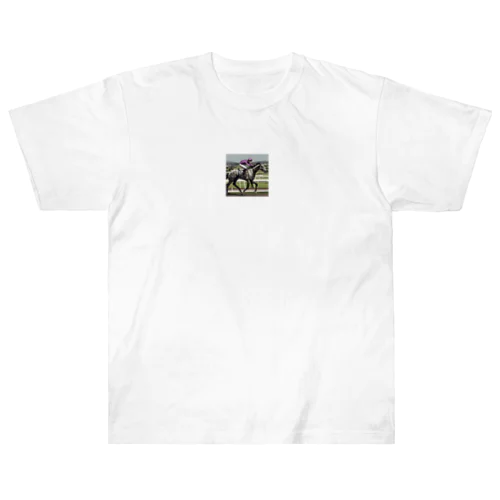 競走馬 Heavyweight T-Shirt