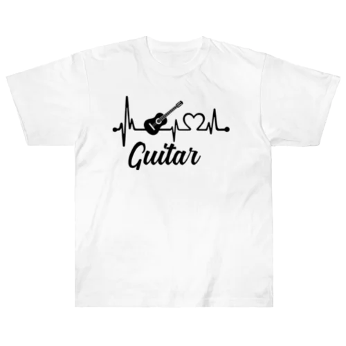 Hearts Guiter ヘビーウェイトTシャツ