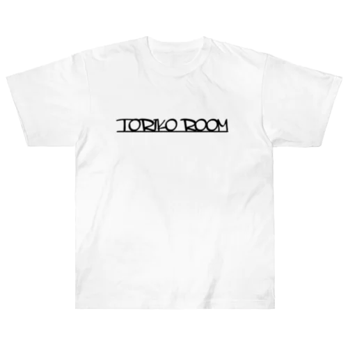 「TORIKO ROOM」ショップロゴアイテム フォントブラック ヘビーウェイトTシャツ