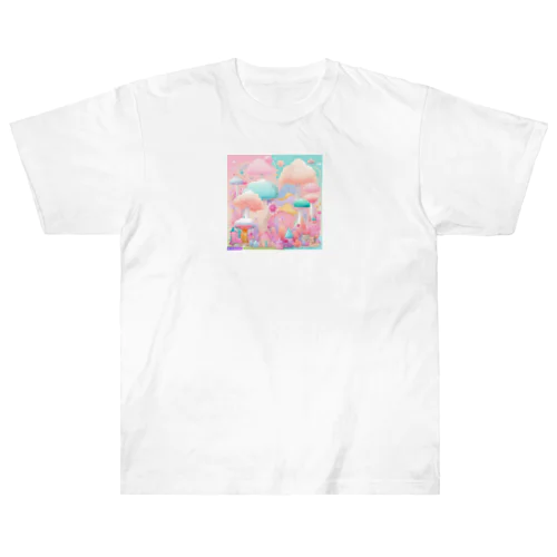 キノコのアート Heavyweight T-Shirt