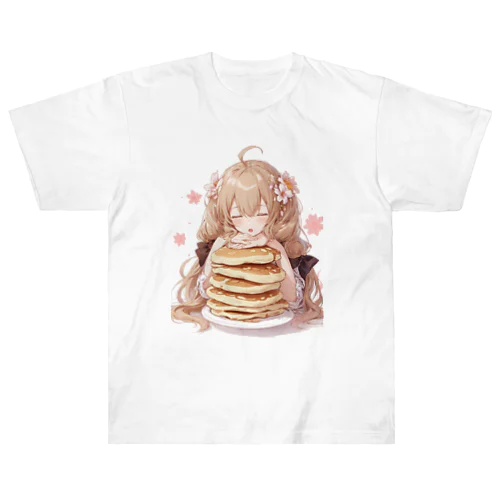 ゆるふわパンケーキちゃん Heavyweight T-Shirt