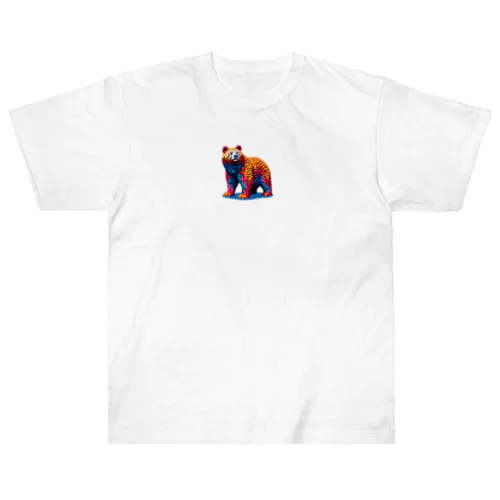 レゴ風の熊くん Heavyweight T-Shirt