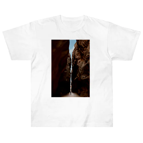 岩壁の道 Heavyweight T-Shirt