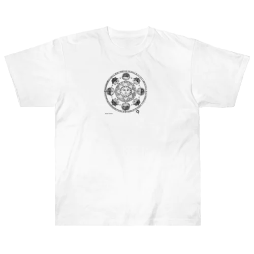 愛の魔法星座 Heavyweight T-Shirt