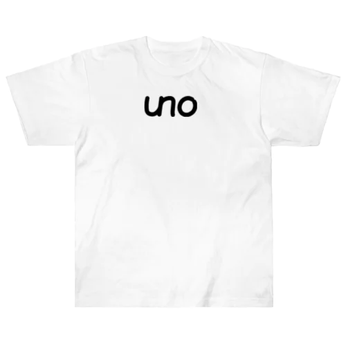 UNOロゴ ヘビーウェイトTシャツ