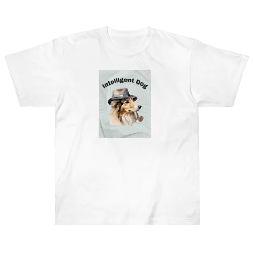 Intelligent dog Heavyweight T-Shirt