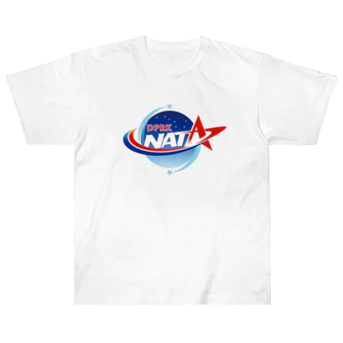 衛星打ち上げ成功 NATA Heavyweight T-Shirt