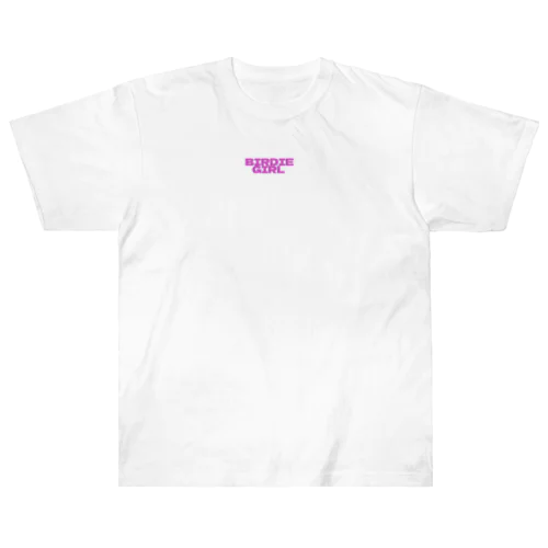 バーディーガールロゴ Heavyweight T-Shirt