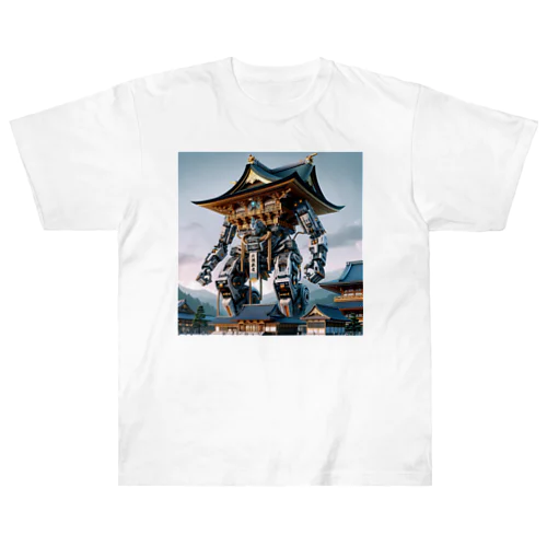 出雲大社ロボ Heavyweight T-Shirt