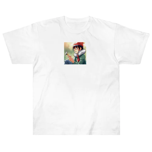 ドット絵のゆうこちゃん Heavyweight T-Shirt