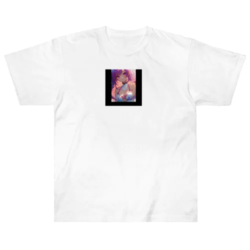 ドット絵のあやかちゃん Heavyweight T-Shirt