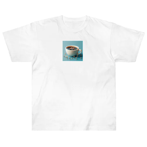 カフェ・スプラッシュ Heavyweight T-Shirt