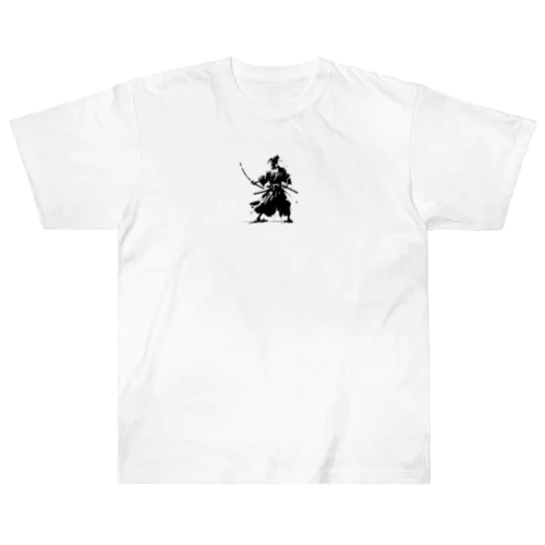 墨絵の剣士 Heavyweight T-Shirt