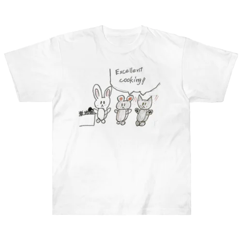 Excellent Cooking ヘビーウェイトTシャツ