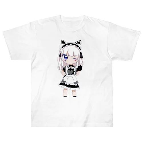 黒猫ネネちゃん Heavyweight T-Shirt