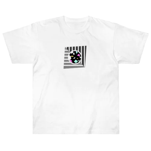 ジオデザ-岩石プレパラート Heavyweight T-Shirt