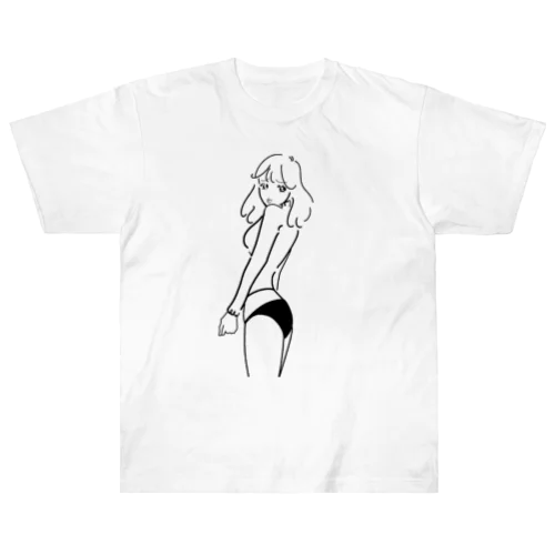 セクシーお姉さん1 ヘビーウェイトTシャツ