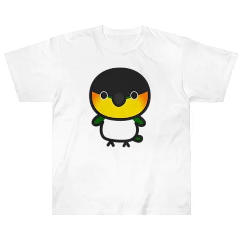 ズグロシロハラインコ ヘビーウェイトTシャツ