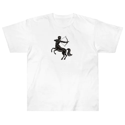 ダヌ (射手座） Dhanu (Sagittarius) ヘビーウェイトTシャツ