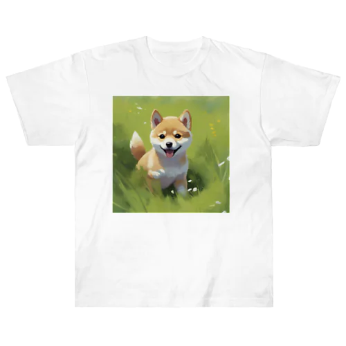 柴犬 Heavyweight T-Shirt