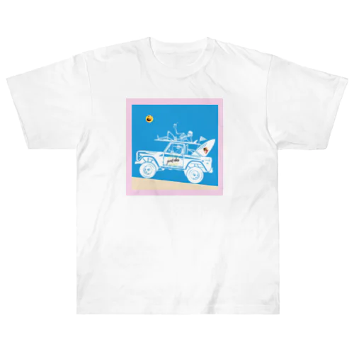 BEACH４ Heavyweight T-Shirt