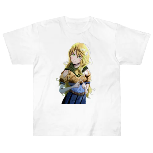 少女X. Heavyweight T-Shirt