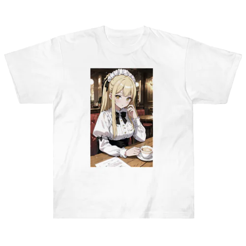 メイド喫茶の人形姫 Heavyweight T-Shirt