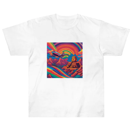 Psychedelic history mix 3 ヘビーウェイトTシャツ