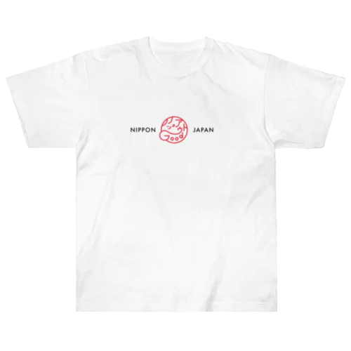 Logo_NIPPON-JAPAN Heavyweight T-Shirt