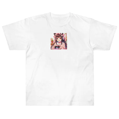 ゲーム女子 Heavyweight T-Shirt