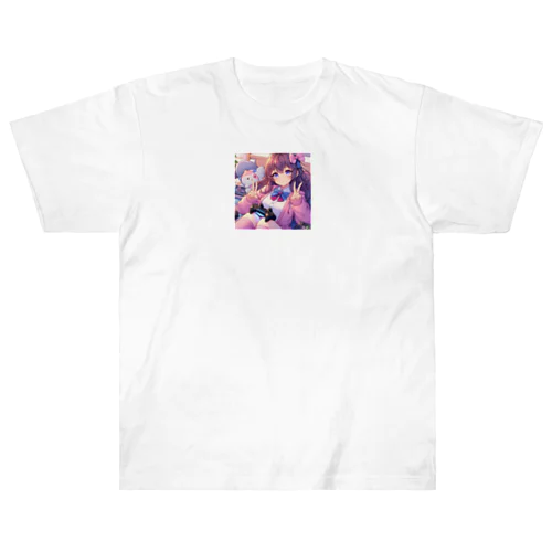 ゲーム女子 Heavyweight T-Shirt