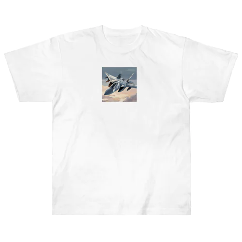スホーイ57のイラストグッズ Heavyweight T-Shirt